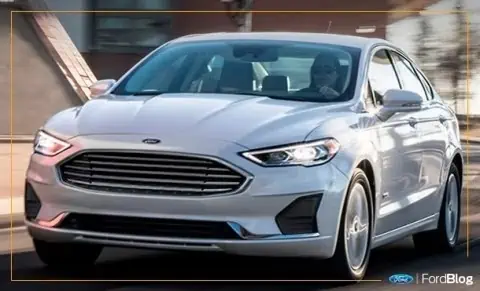 White Ford Hybrid Cars