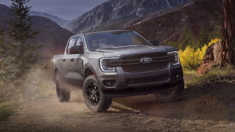 2025 Black Ford Ranger